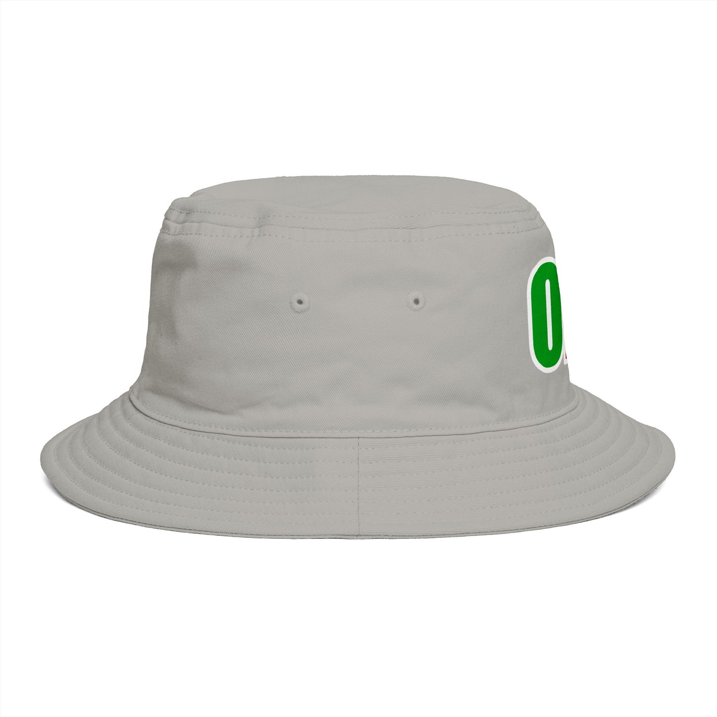 OES Rasta Color Embroidered Bucket Hat