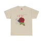 HOJ- Heroine Rose Tee | Vintage Rose Graphic, Feminine Typography
