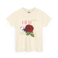 HOJ- Heroine Rose Tee | Vintage Rose Graphic, Feminine Typography