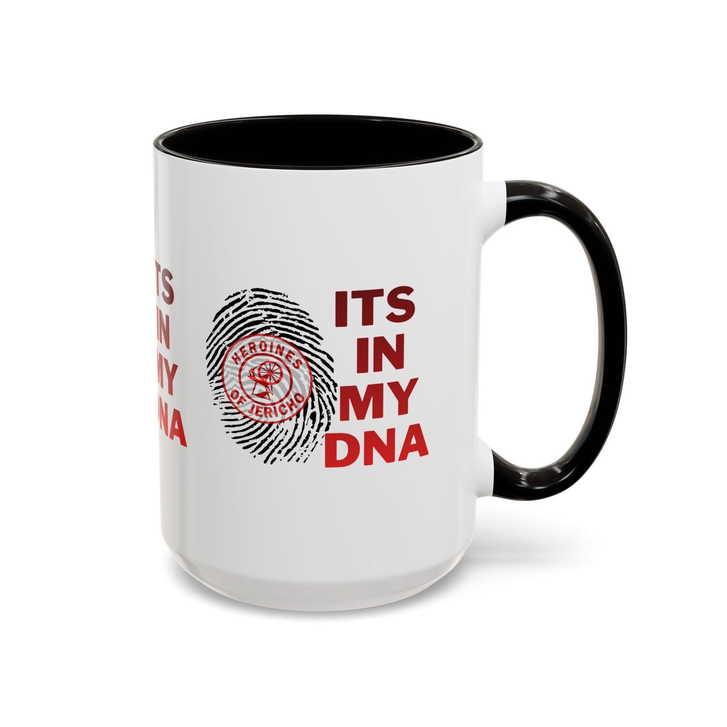 HOJ- Its In My DNA Mug — Heroine Thumbprint Design (11oz, 15oz)