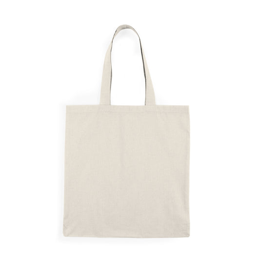 Heroine Floral Tote Bag — Feminine Rose Graphic Natural Canvas Tote