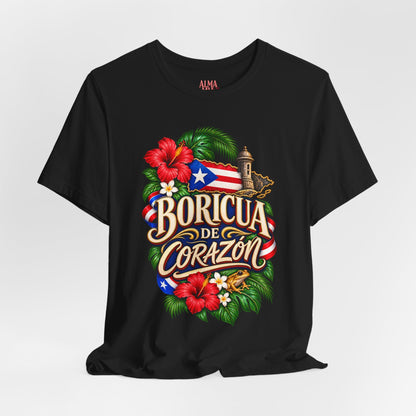 Boricua de Corazón Puerto Rican Pride T-Shirt