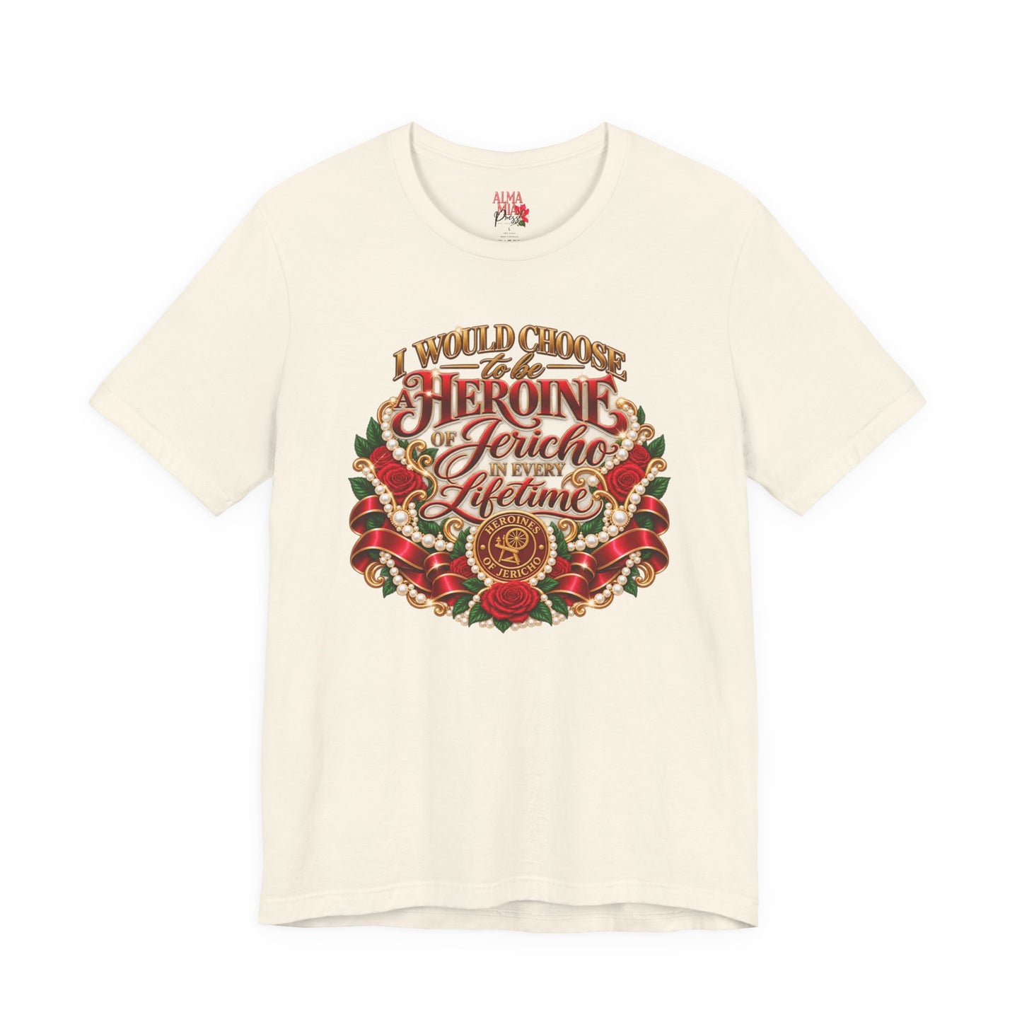 Heroine of Jericho Graphic Tee – Faith-Based Everyday Shirt