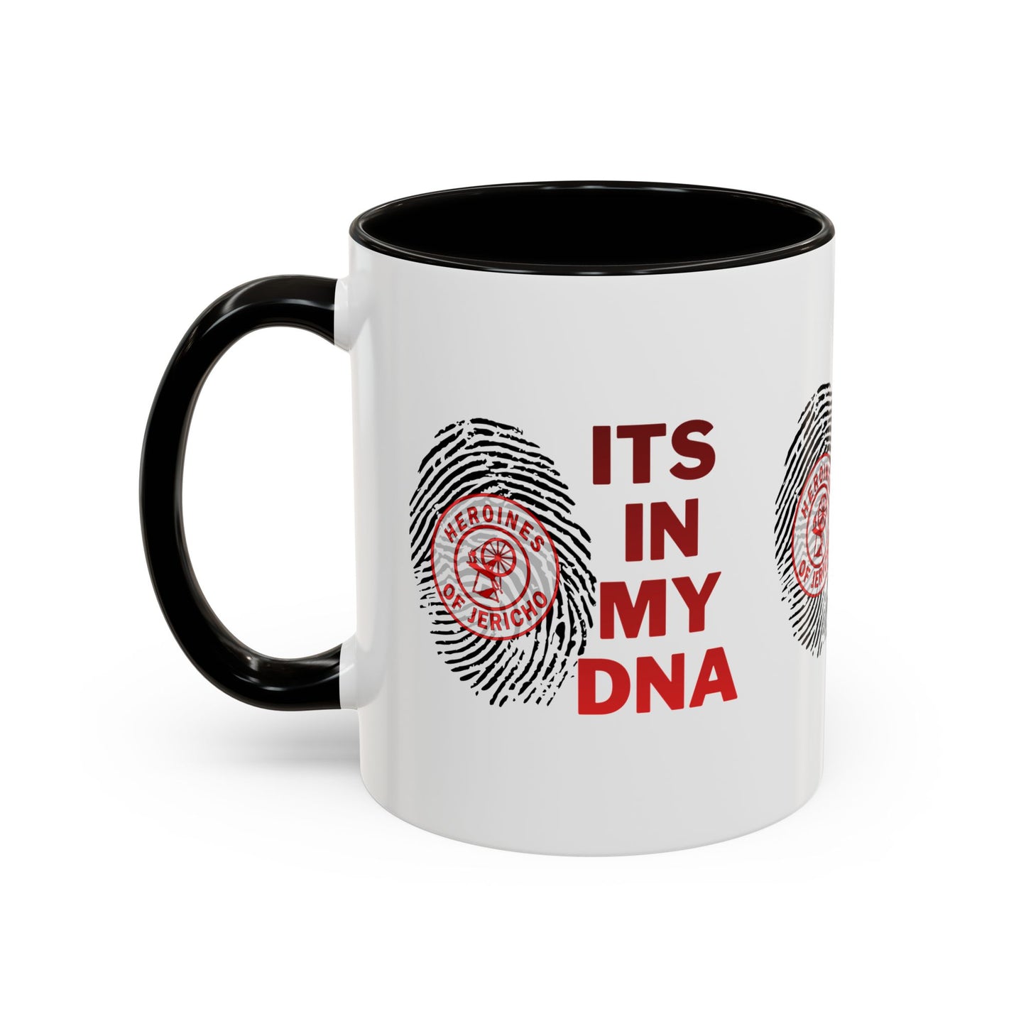 HOJ- Its In My DNA Mug — Heroine Thumbprint Design (11oz, 15oz)