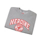 Heroine-HOJ Emblem Graphic Crewneck Sweatshirt