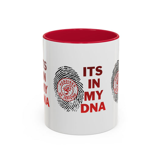HOJ- Its In My DNA Mug — Heroine Thumbprint Design (11oz, 15oz)