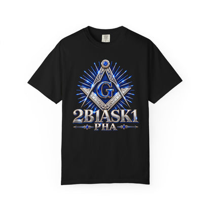 2B1ASK1 Masonic Graphic T-Shirt – Blue Emblem Tee for Meetings, Events & Community Service