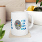 OES- Its In My DNA Ceramic Mug — OES Fingerprint Design (11oz/15oz)