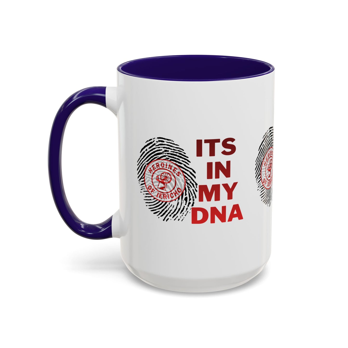 HOJ- Its In My DNA Mug — Heroine Thumbprint Design (11oz, 15oz)