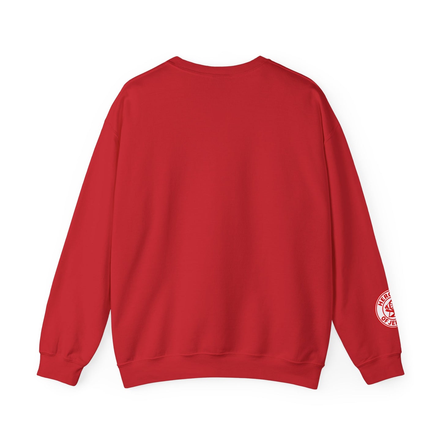 “Heroine” Red Crewneck Sweatshirt