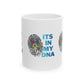 OES- Its In My DNA Ceramic Mug — OES Fingerprint Design (11oz/15oz)