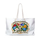 Order of the Eastern Star Weekender Bag – Personalized Sister Tote with Floral Emblem