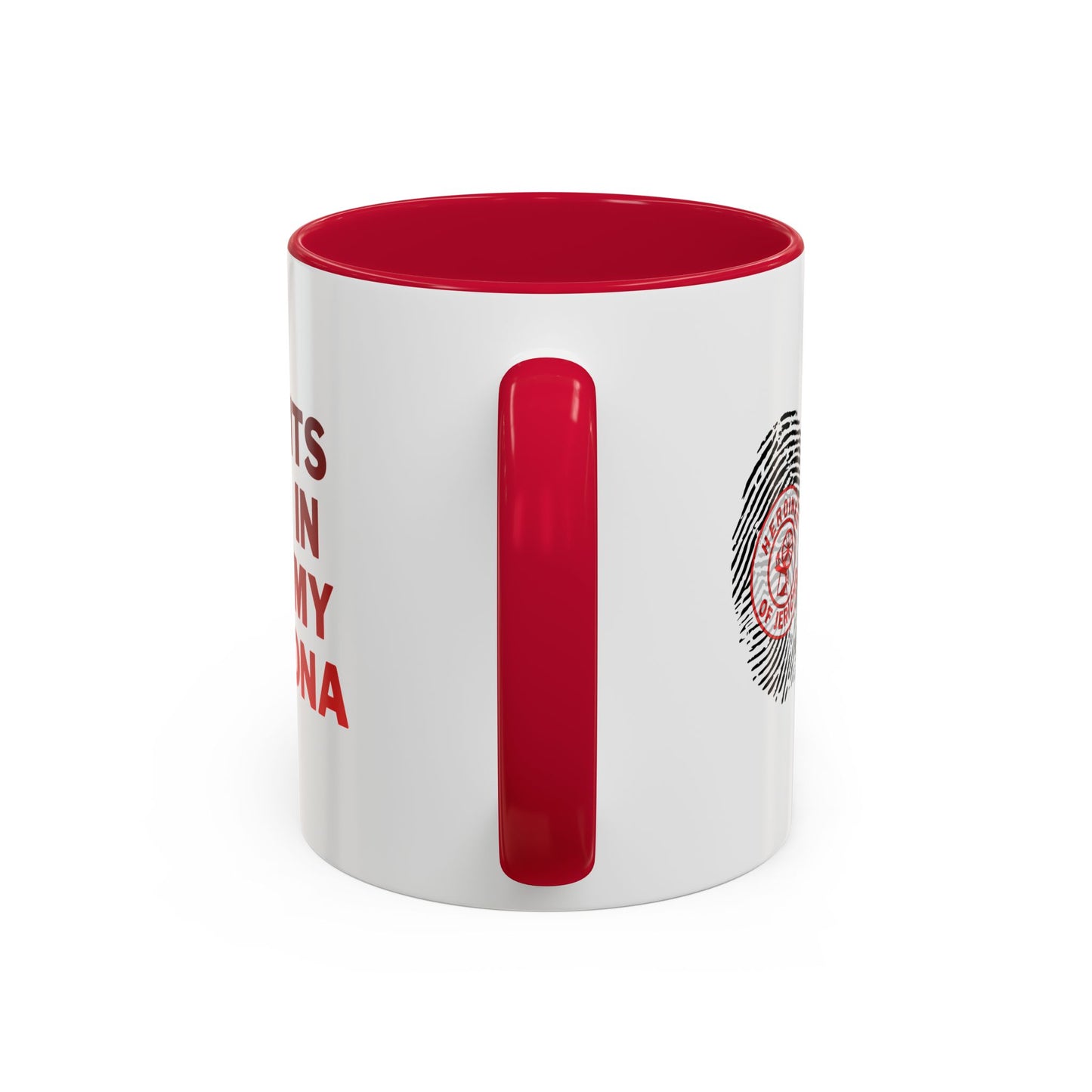 HOJ- Its In My DNA Mug — Heroine Thumbprint Design (11oz, 15oz)