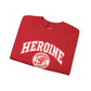 Heroine-HOJ Emblem Graphic Crewneck Sweatshirt