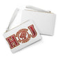 Heroine of Jericho Clutch Bag — Vintage Collegiate Logo Wristlet