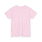 T‑Shirt — "You Are Born To Be A Heroine" Pink Retro Boots Graphic Tee