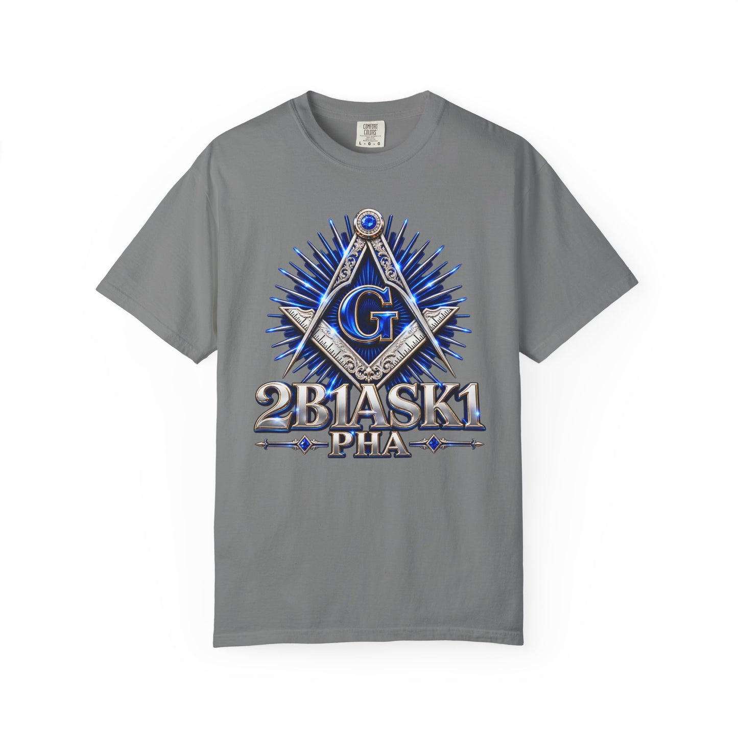 2B1ASK1 Masonic Graphic T-Shirt – Blue Emblem Tee for Meetings, Events & Community Service