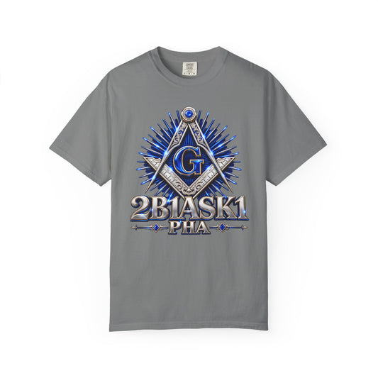 2B1ASK1 Masonic Graphic T-Shirt – Blue Emblem Tee for Meetings, Events & Community Service