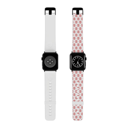 HOJ- Apple Watch Band — HEROINES OF JERICHO Pattern Silicone Strap