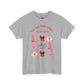 T‑Shirt — "You Are Born To Be A Heroine" Pink Retro Boots Graphic Tee