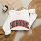 HEROINE CAMO- College-Style Crewneck Sweatshirt