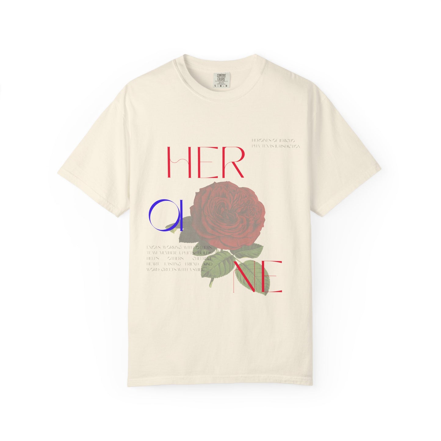 Her One Rose T-Shirt — Floral Graphic Tee