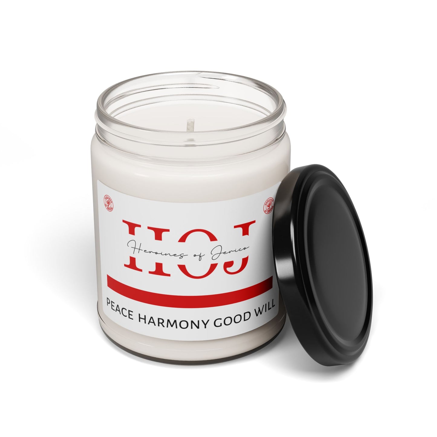 HOJ- Harmony of Japan Soy Candle — "Peace Harmony Good Will" 9oz Scented Jar