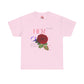 HOJ- Heroine Rose Tee | Vintage Rose Graphic, Feminine Typography