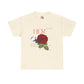 HOJ- Heroine Rose Tee | Vintage Rose Graphic, Feminine Typography