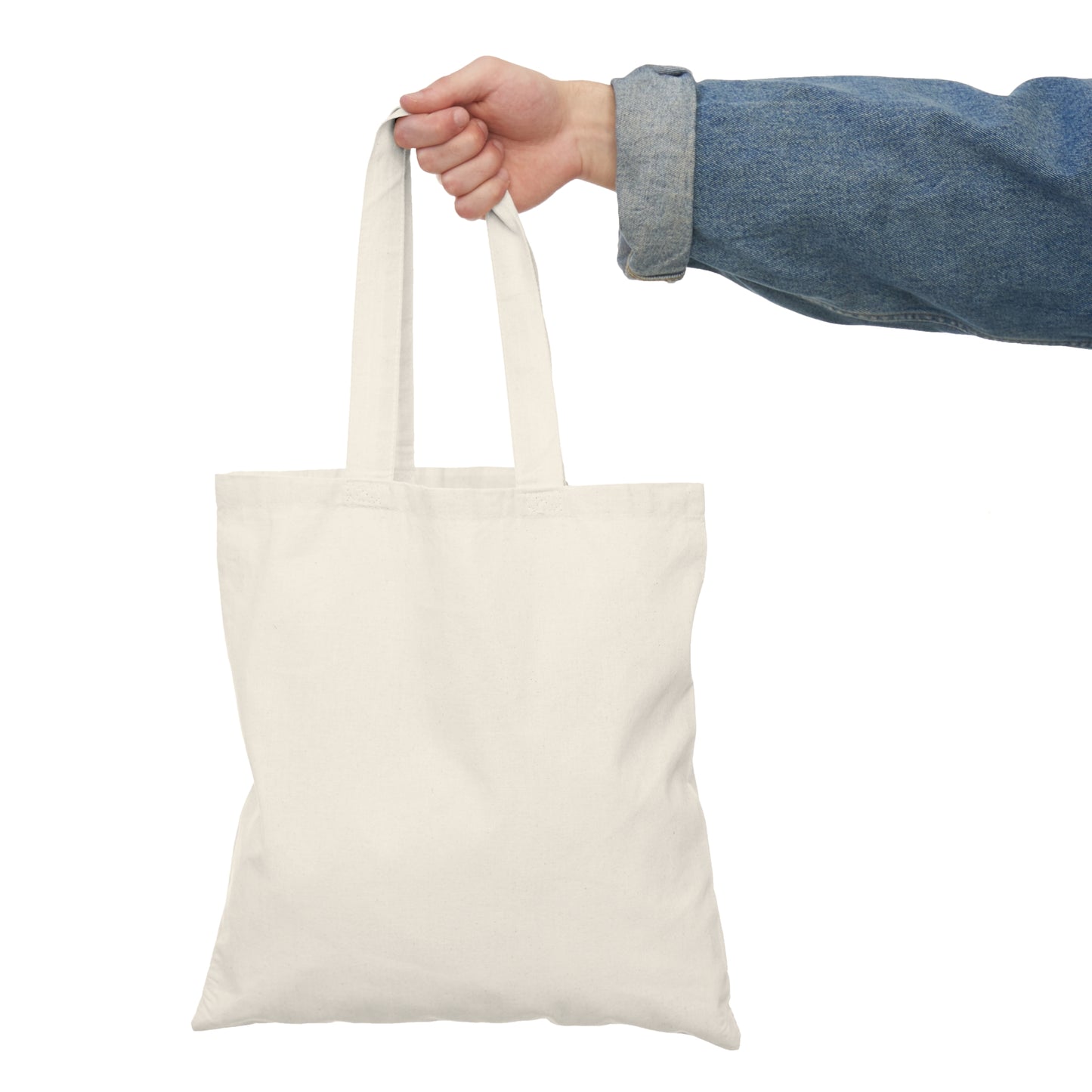 Heroine Floral Tote Bag — Feminine Rose Graphic Natural Canvas Tote