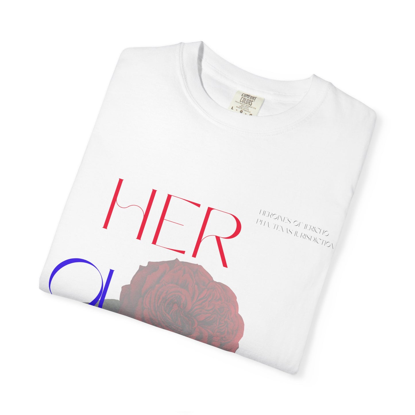 Her One Rose T-Shirt — Floral Graphic Tee