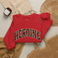 HEROINE CAMO- College-Style Crewneck Sweatshirt
