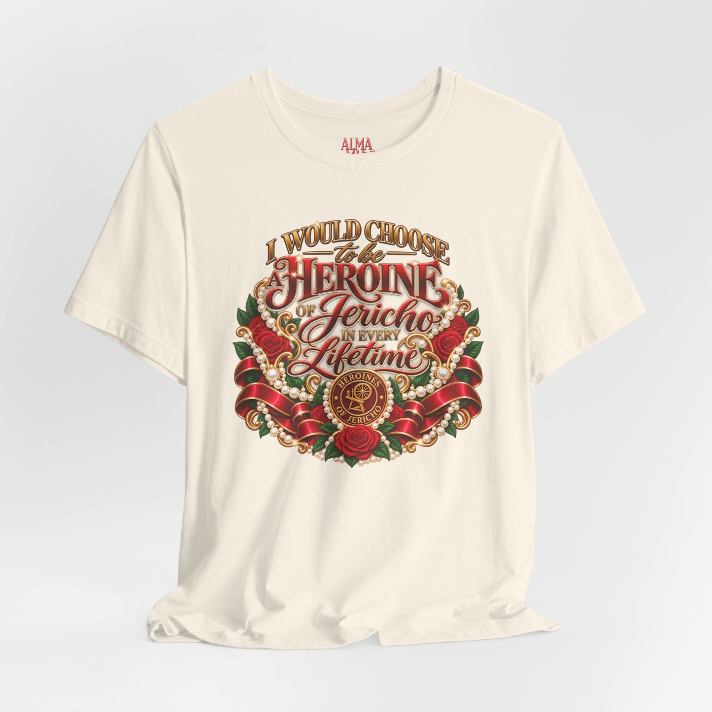 Heroine of Jericho Graphic Tee – Faith-Based Everyday Shirt