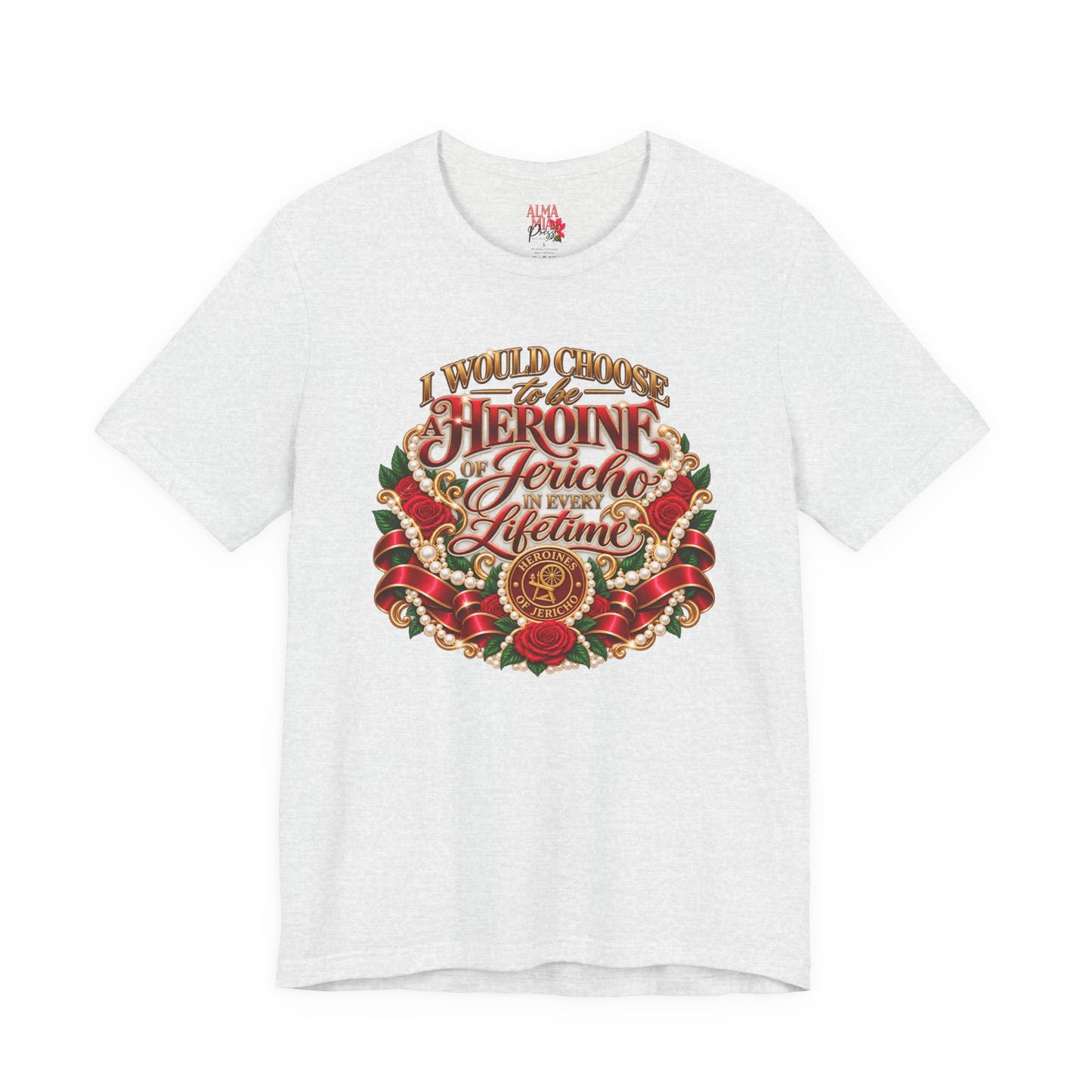 Heroine of Jericho Graphic Tee – Faith-Based Everyday Shirt