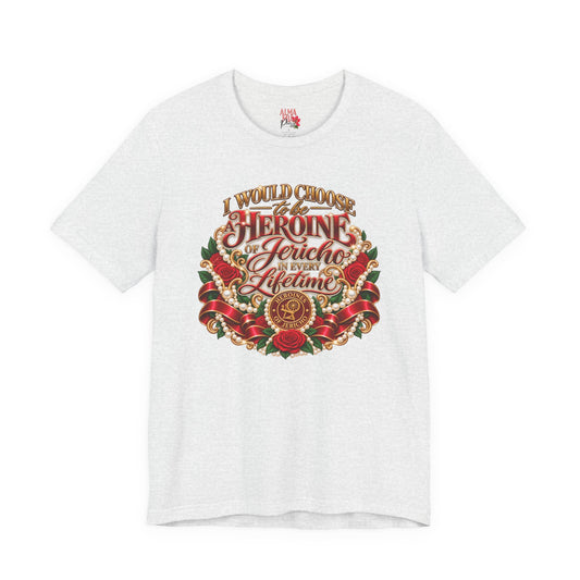 Heroine of Jericho Graphic Tee – Faith-Based Everyday Shirt