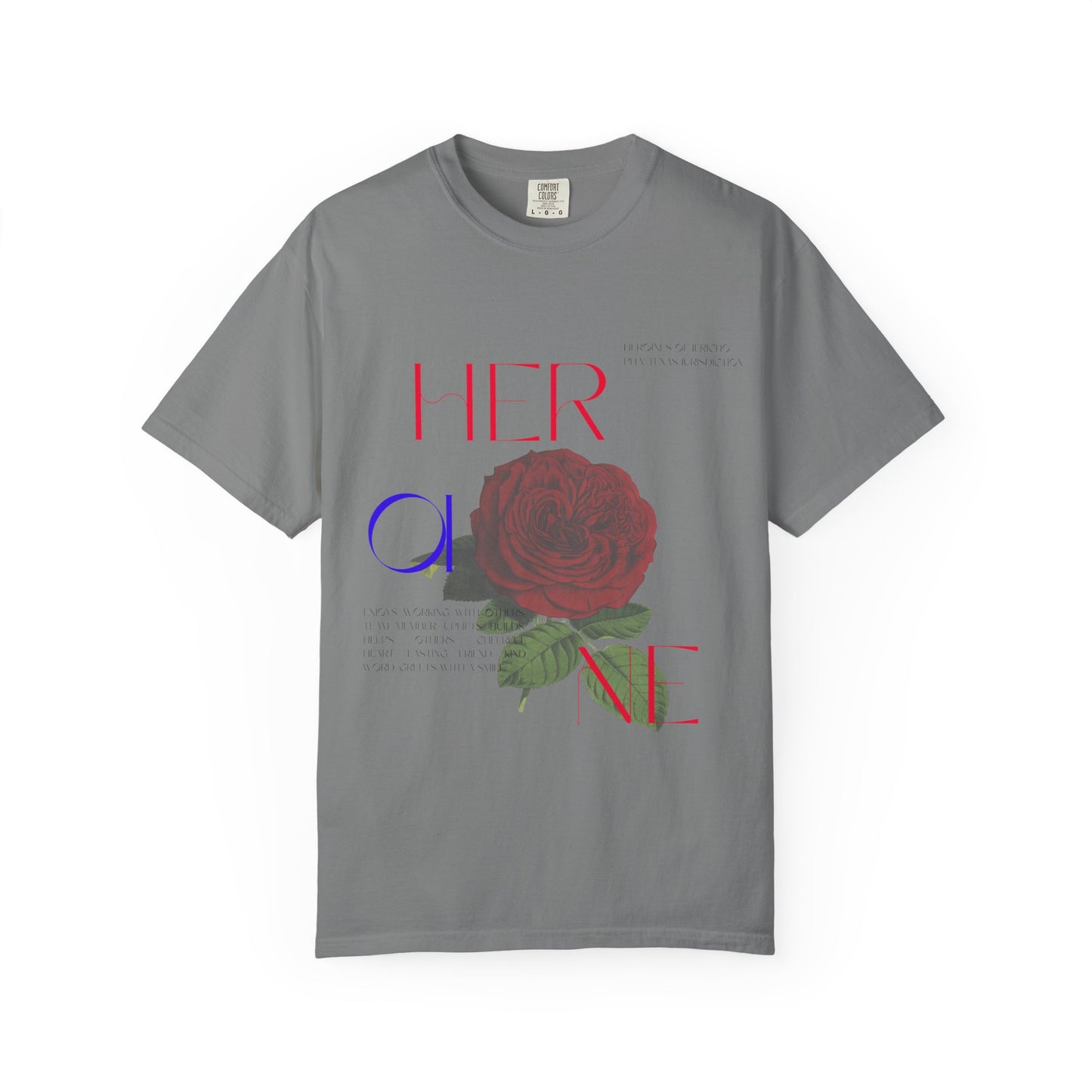 Her One Rose T-Shirt — Floral Graphic Tee