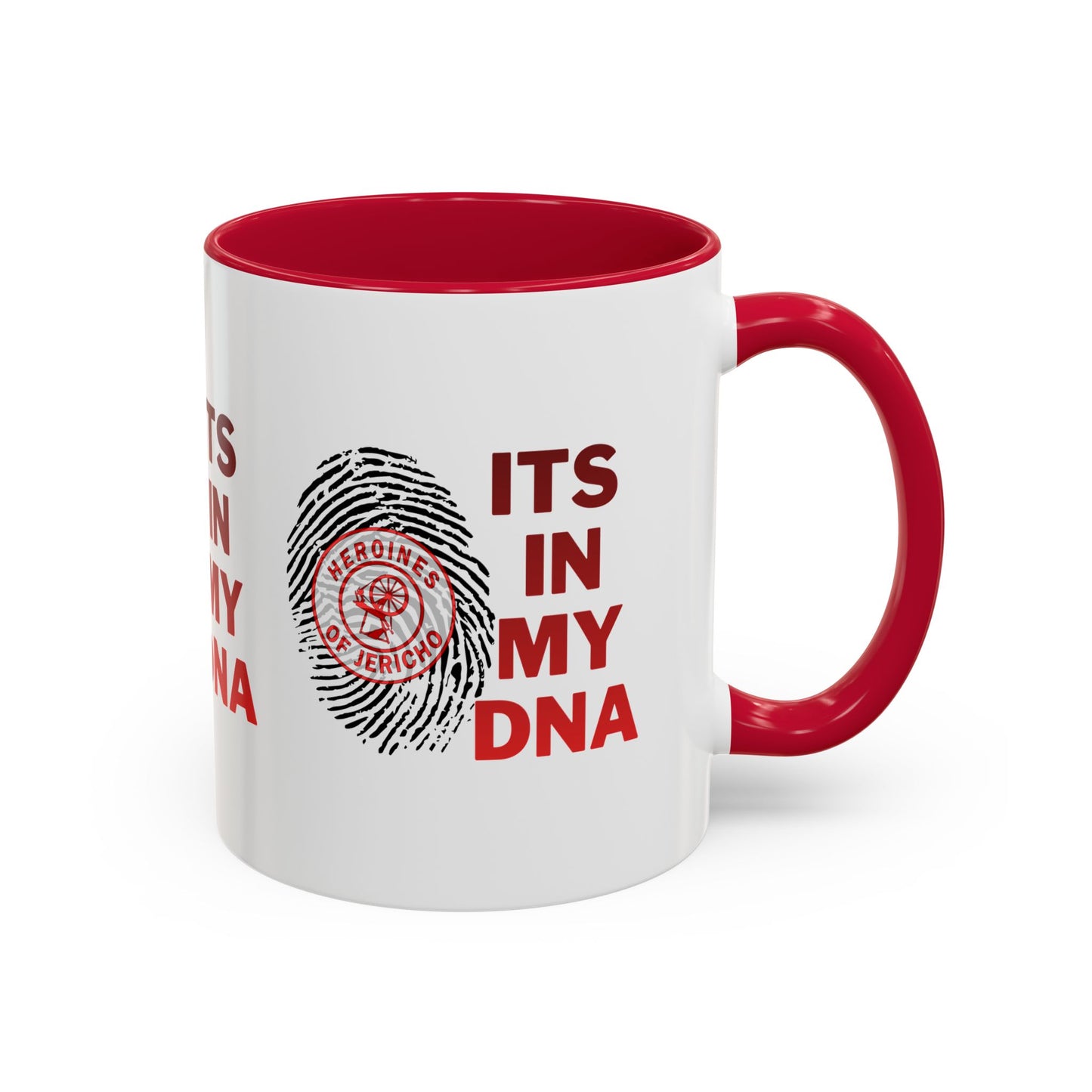 HOJ- Its In My DNA Mug — Heroine Thumbprint Design (11oz, 15oz)