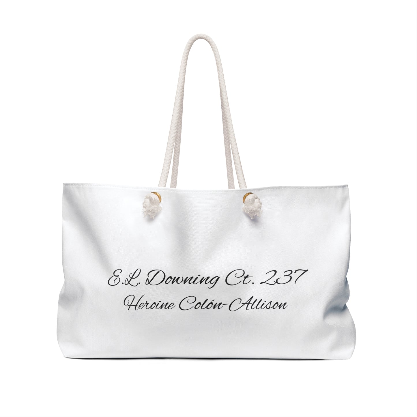 HOJ Travel Tote "TEXAS"- "It's a Great Day to be a Heroine of Jericho"
