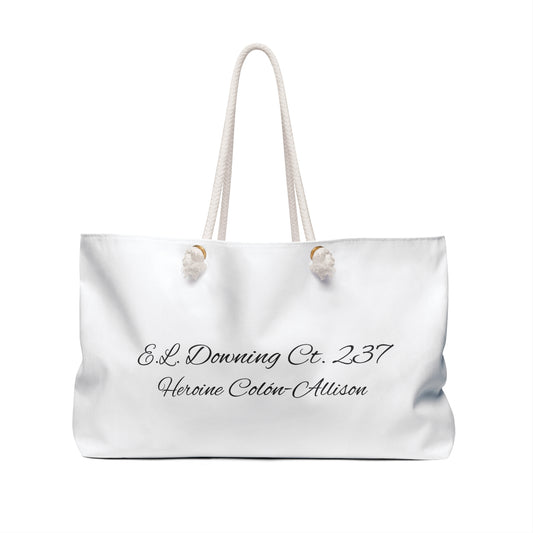 HOJ Travel Tote "TEXAS"- "It's a Great Day to be a Heroine of Jericho"