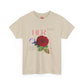 HOJ- Heroine Rose Tee | Vintage Rose Graphic, Feminine Typography