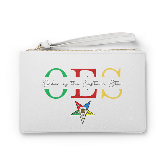 Order of the Eastern Star Clutch Bag – Fraternal Sorority Emblem Wristlet