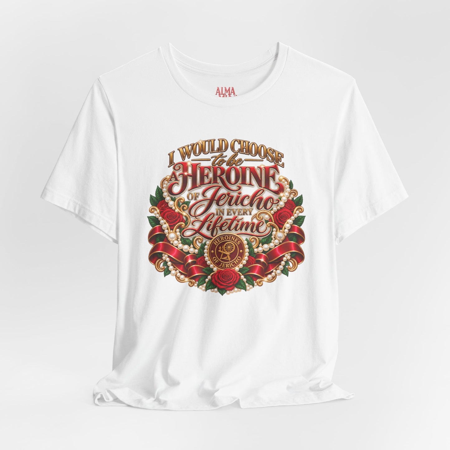 Heroine of Jericho Graphic Tee – Faith-Based Everyday Shirt