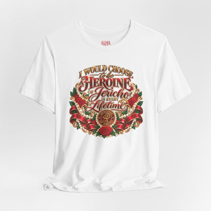 Heroine of Jericho Graphic Tee – Faith-Based Everyday Shirt