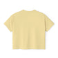 Top Tier Boxy Tee — Women's Casual Graphic Cropped T‑Shirt