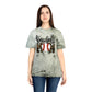 Baseball Mom Leopard Print Tee – Distressed Gray Color Blast T-Shirt