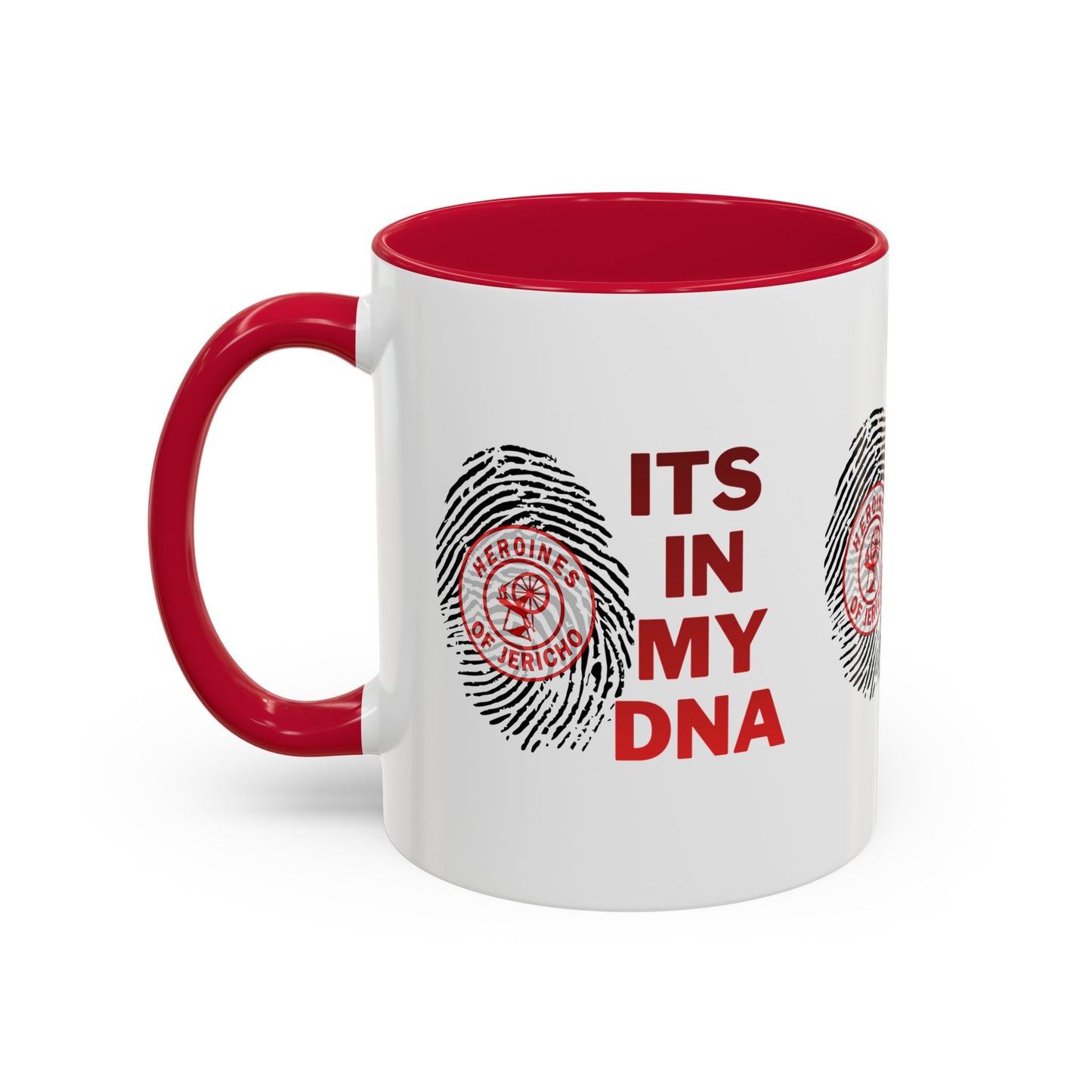 HOJ- Its In My DNA Mug — Heroine Thumbprint Design (11oz, 15oz)