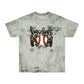 Baseball Mom Leopard Print Tee – Distressed Gray Color Blast T-Shirt
