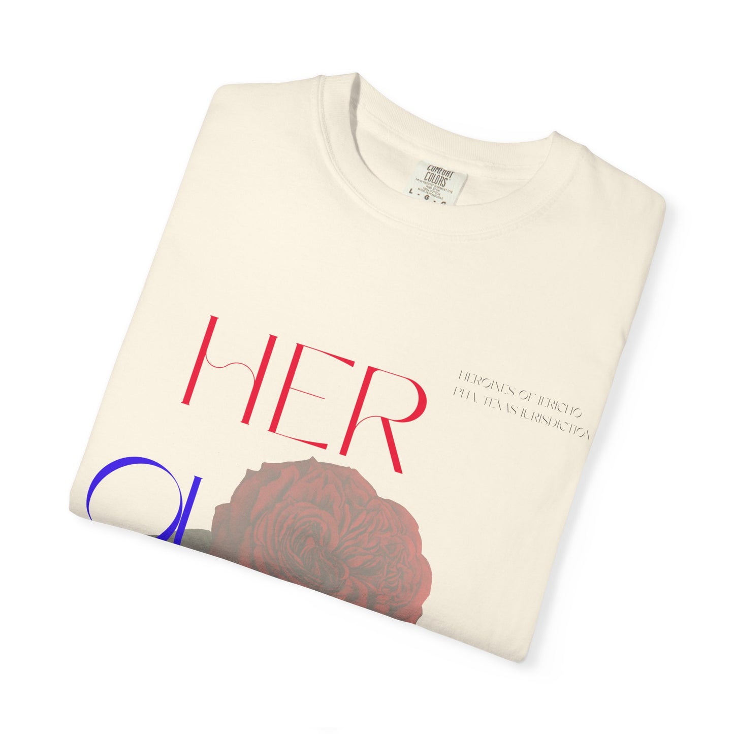Her One Rose T-Shirt — Floral Graphic Tee