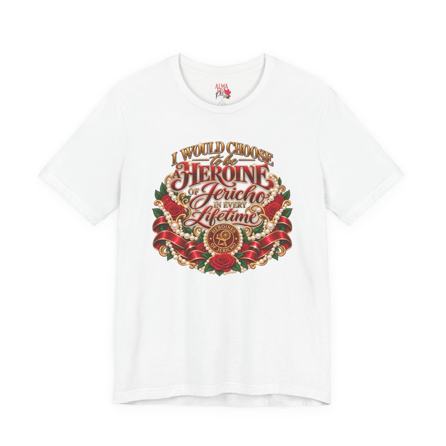 Heroine of Jericho Graphic Tee – Faith-Based Everyday Shirt