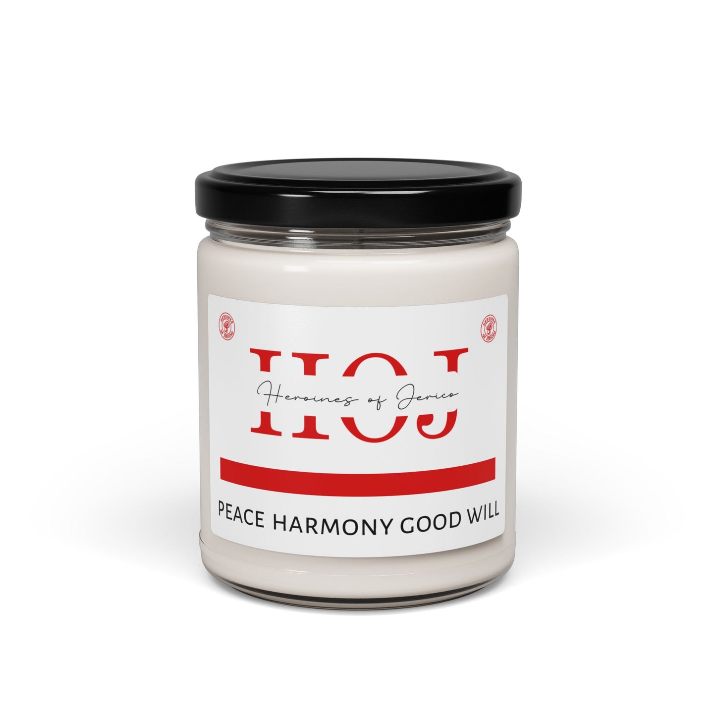 HOJ- Harmony of Japan Soy Candle — "Peace Harmony Good Will" 9oz Scented Jar